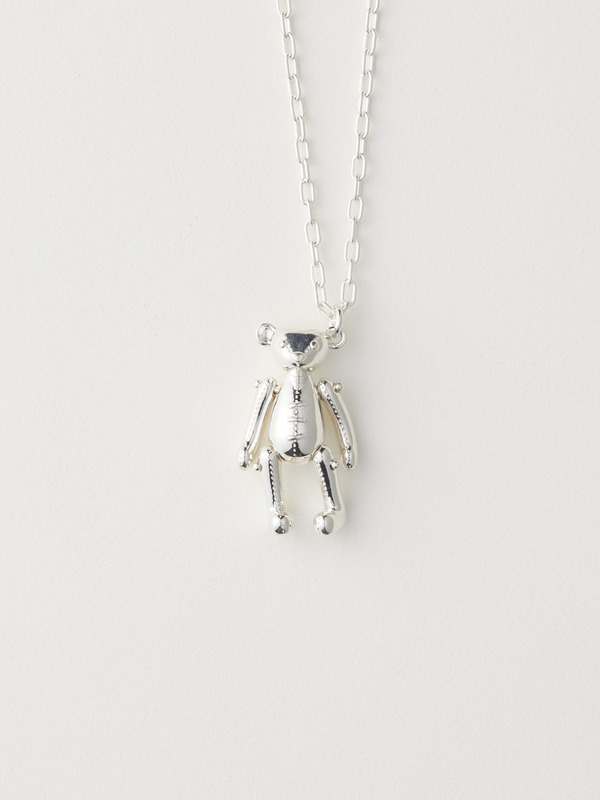 TEDDY BEAR CHARM NECKLACE