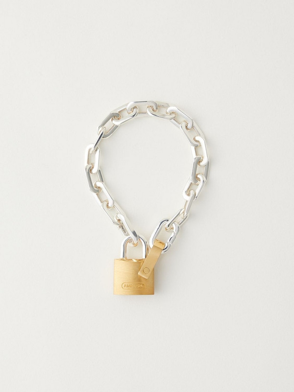 SMALL PADLOCK CHAIN BRACELET