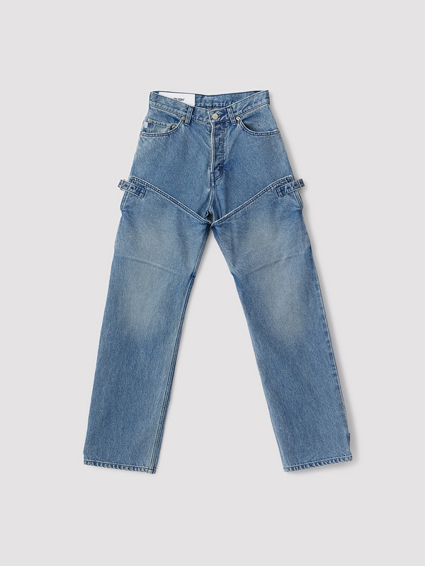 BOOTS DETAIL DENIM PANTS