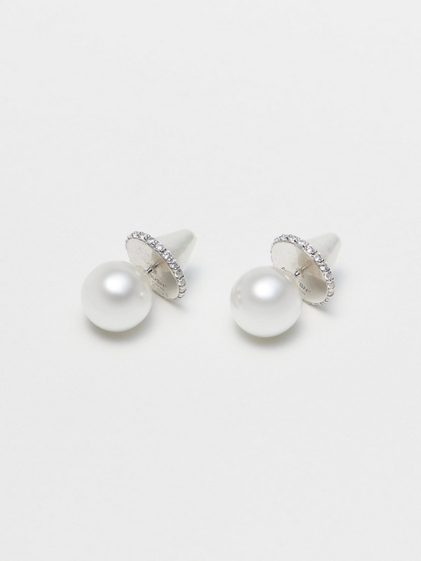 PEARL SPIKE STUD PIERCE