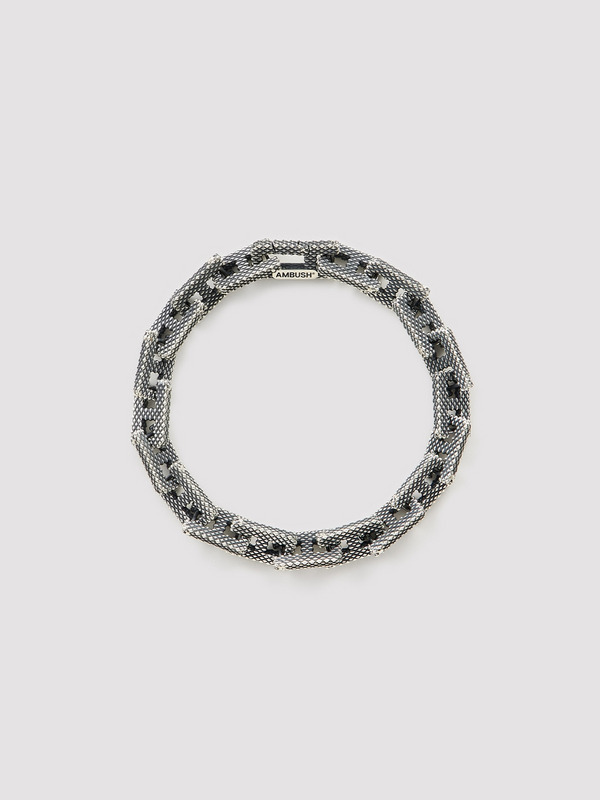 TEXTUERD A CHAIN BRACELET
