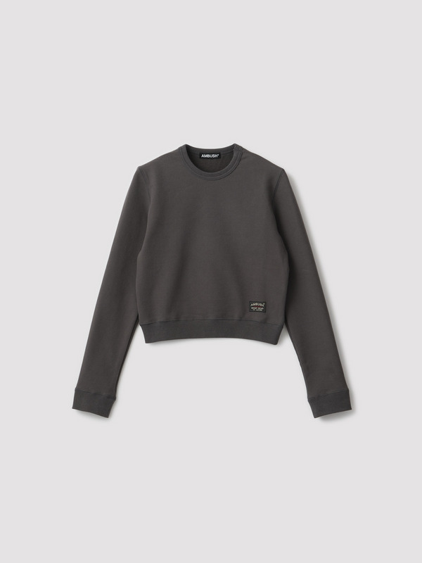 FITTED CREWNECK SWEATSHIRT