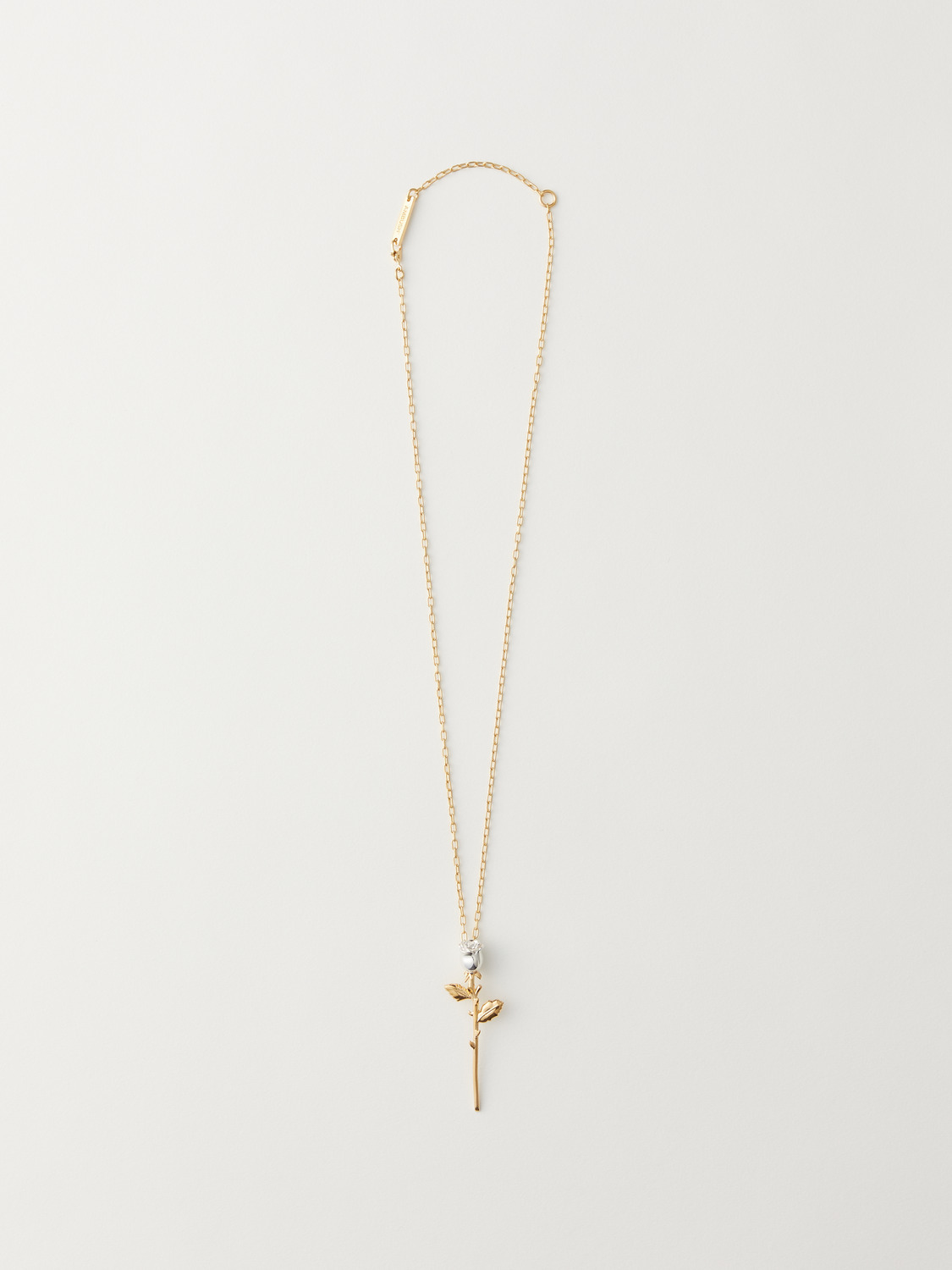 ROSE CHARM NECKLACE 詳細画像 Gold 2