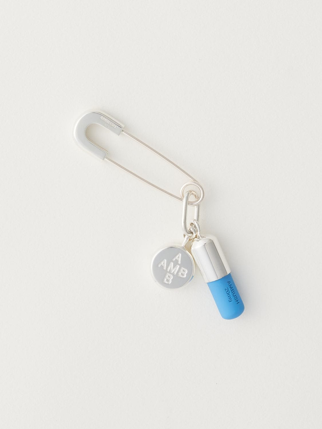 PILL CHARM EARRING 2 詳細画像 Blue&times;Silver 1