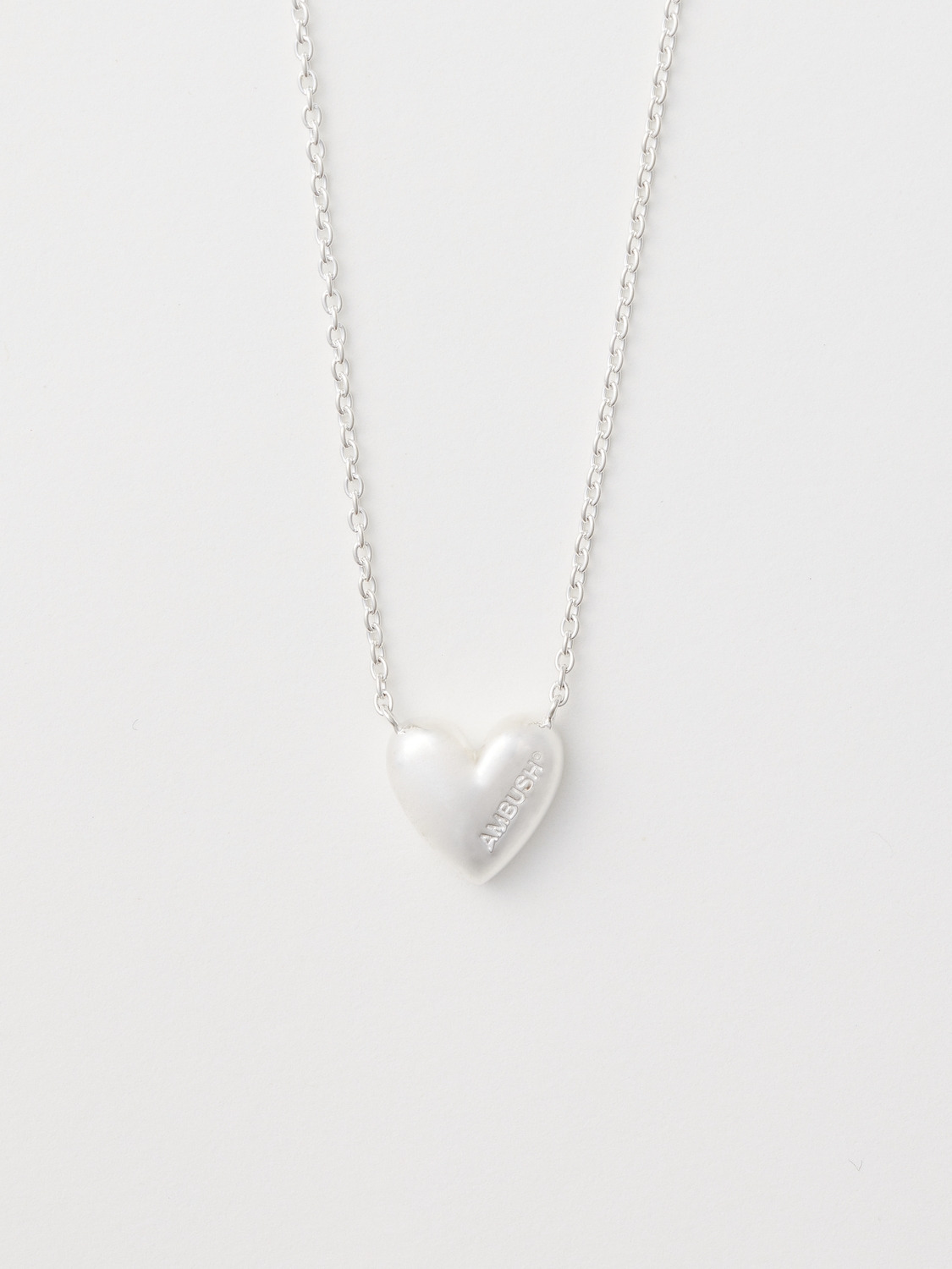 HEART CHARM NECKLACE 詳細画像 Silver 1