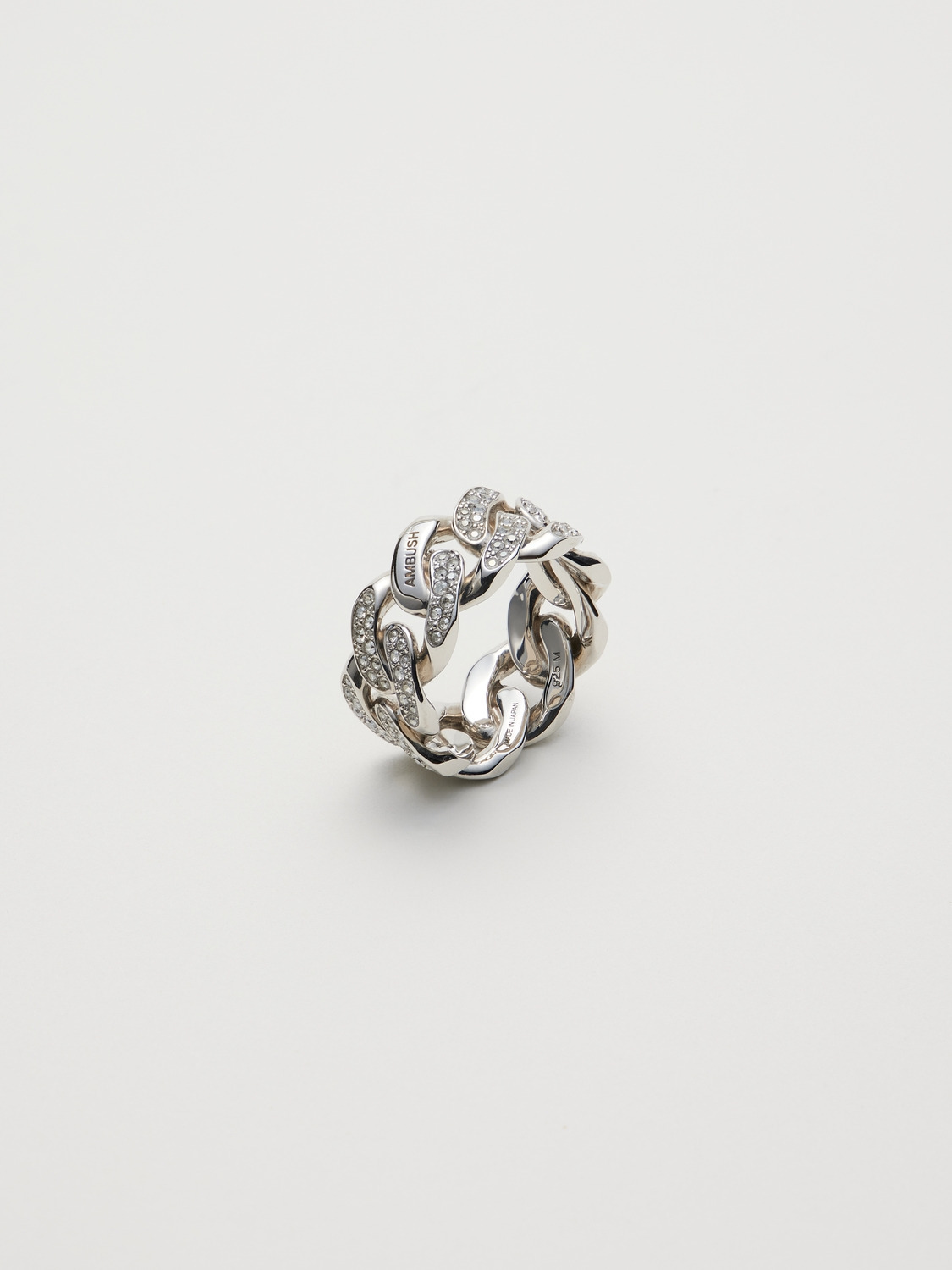 PAVE CLASSIC CHAIN RING 詳細画像 Silver 2