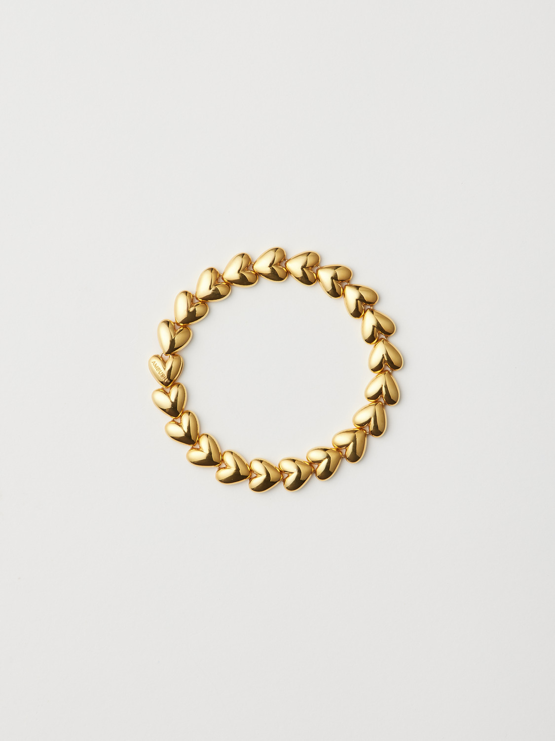 HEART LINK BRACELET 詳細画像 Gold 1