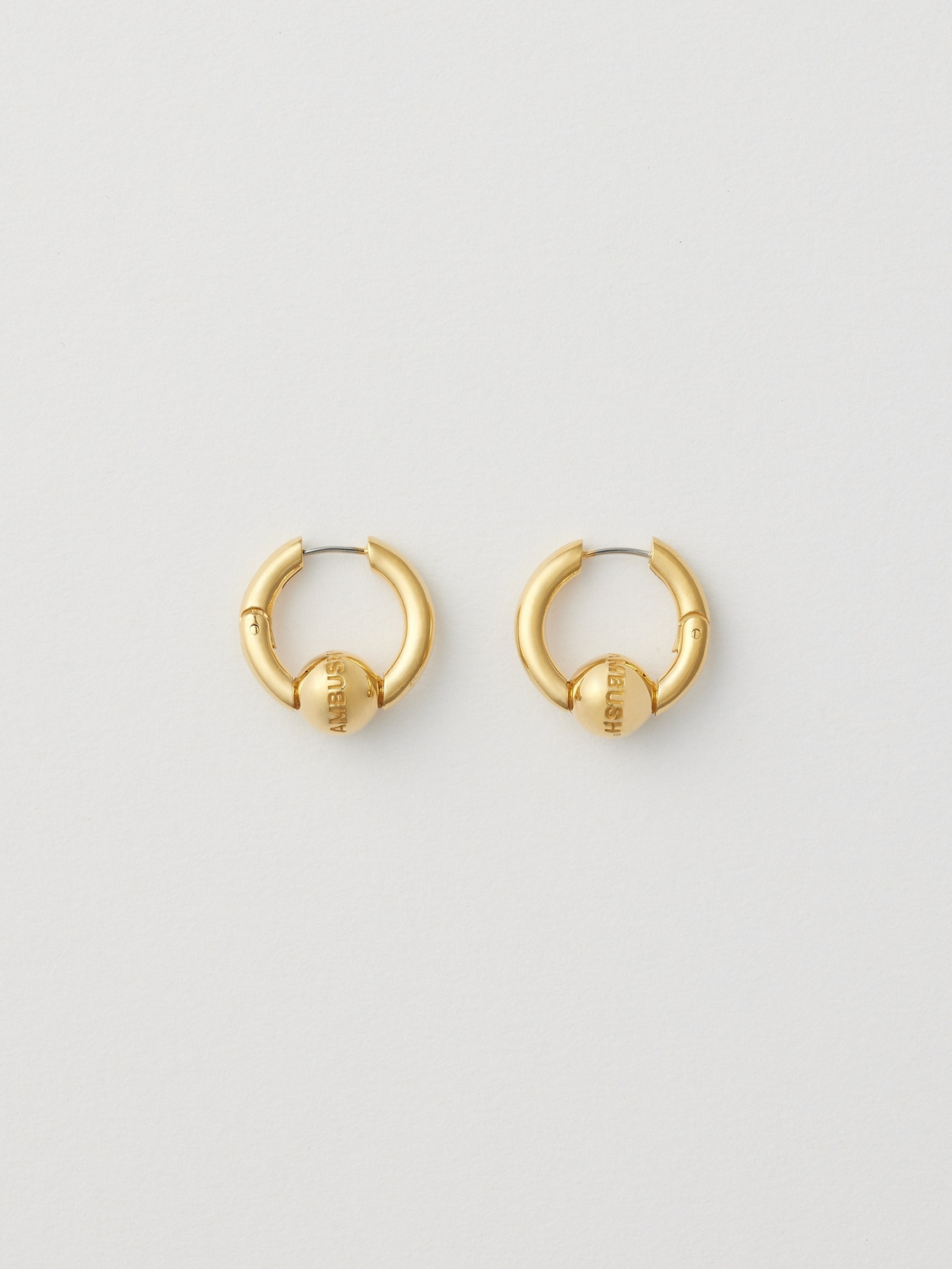 MINI BALL CLOSURE EARRINGS 詳細画像 Gold 1