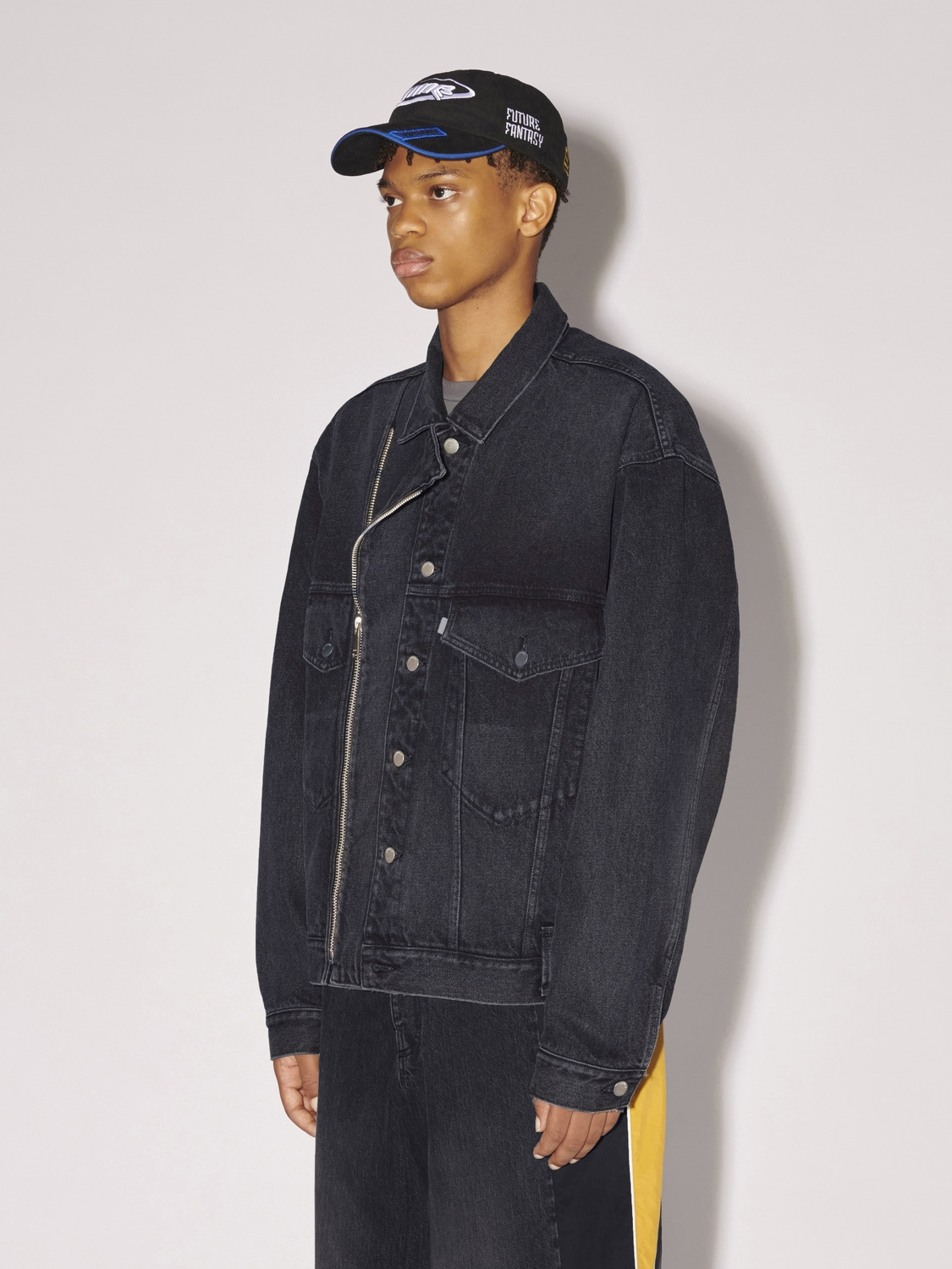 DENIM RIDERS JACKET 詳細画像 Black 4