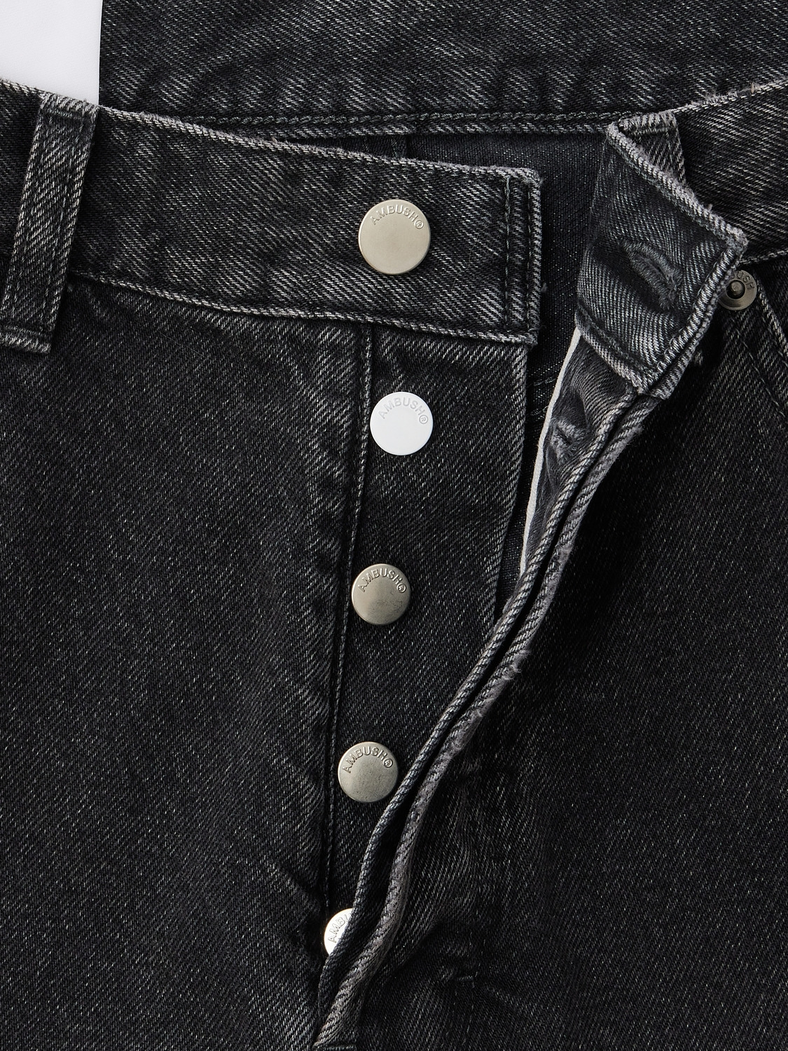 LADIES BOOTS DETAIL DENIM PANTS 詳細画像 Black 3