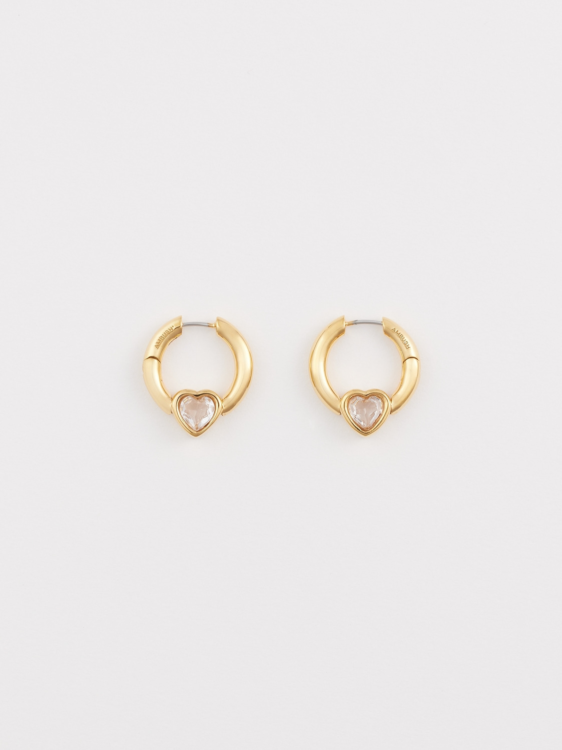 HEART CLOSURE EARRINGS 詳細画像 Gold 1