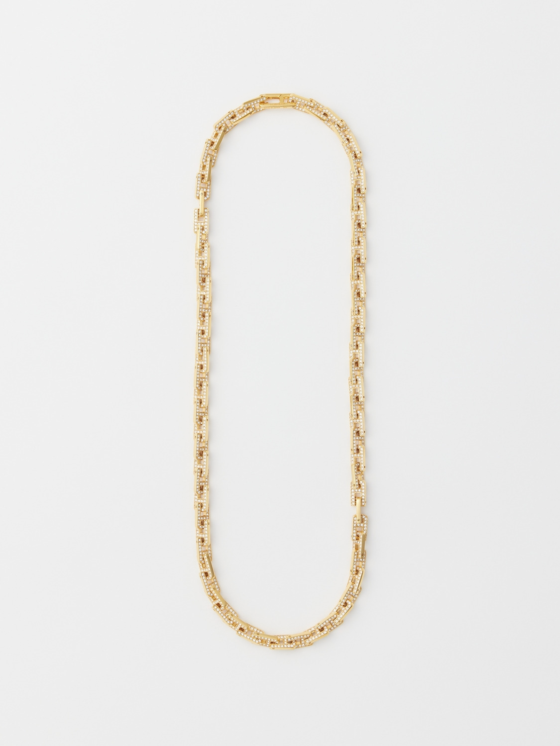 PAVE A CHAIN NECKLACE 詳細画像 Gold 1