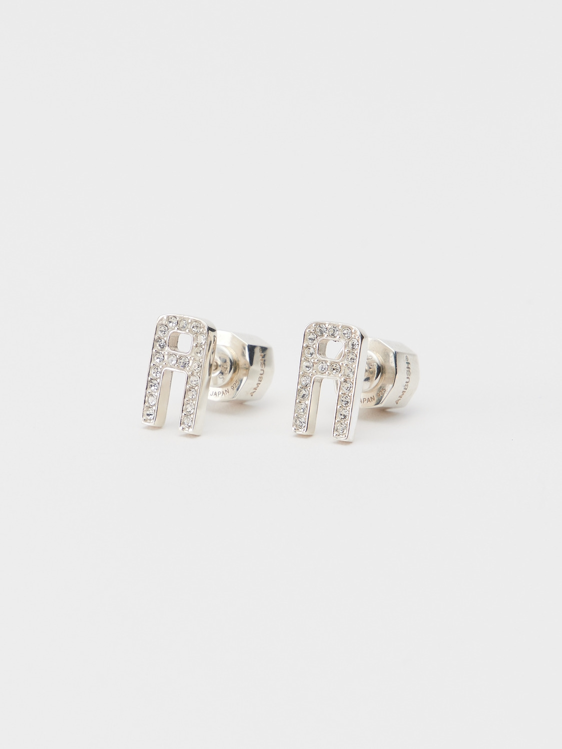 PAVE A STUD EARRINGS 詳細画像 Silver 1