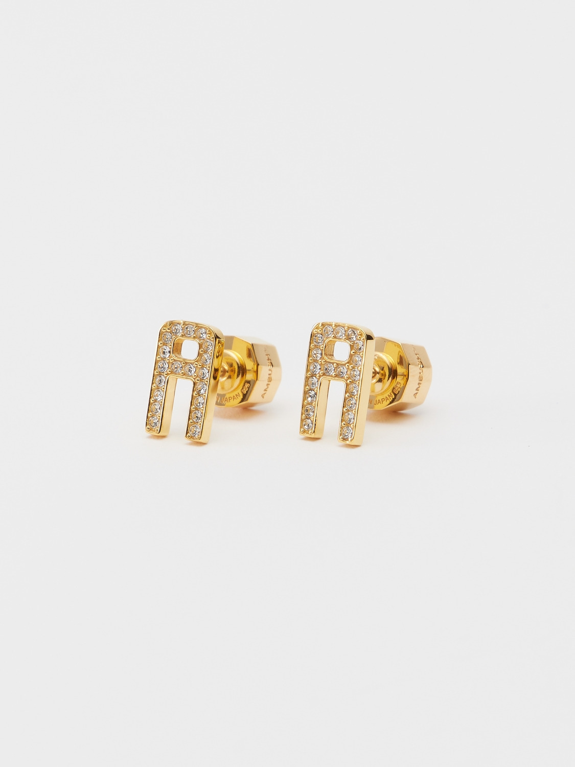 PAVE A STUD EARRINGS 詳細画像 Gold 1