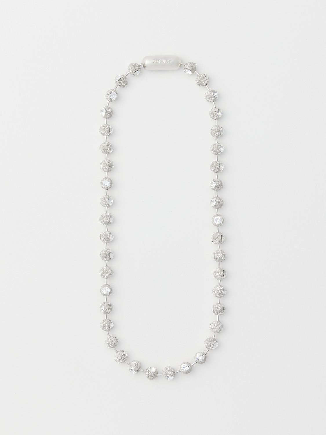 SMALL COUTURE BALL CHAIN NECKLACE 詳細画像 Silver 1