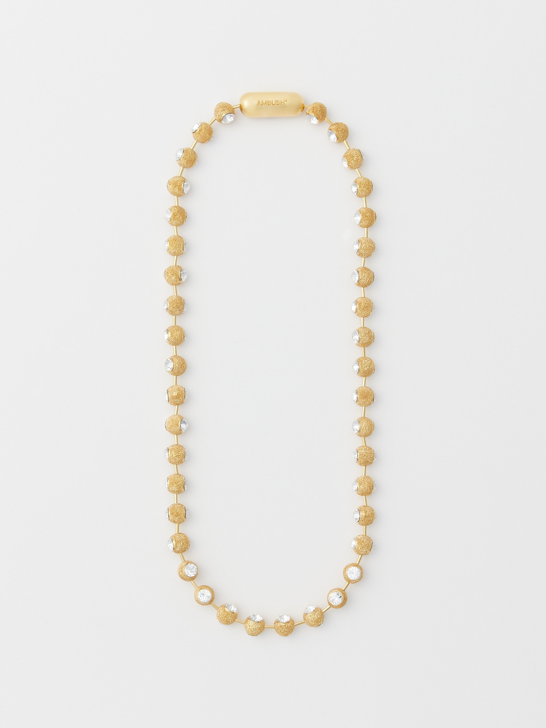 SMALL COUTURE BALL CHAIN NECKLACE 詳細画像 Gold 1