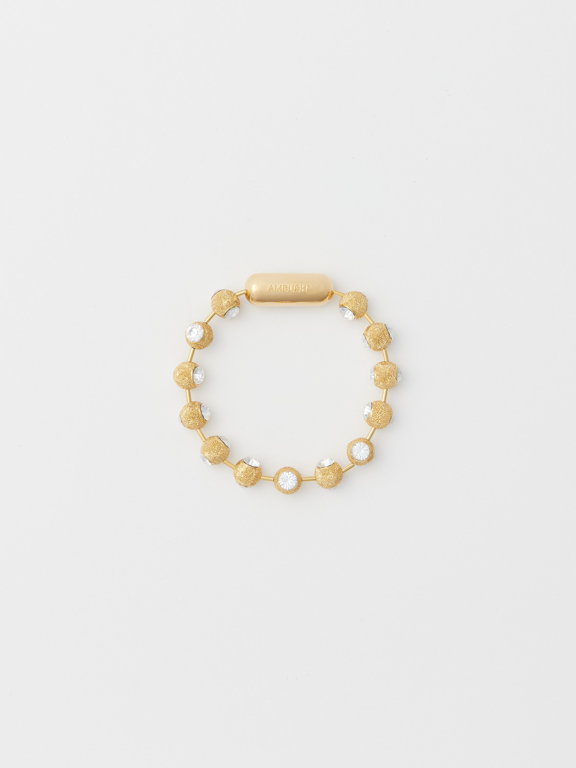 SMALL COUTURE BALL CHAIN BRACELET 詳細画像 Gold 1