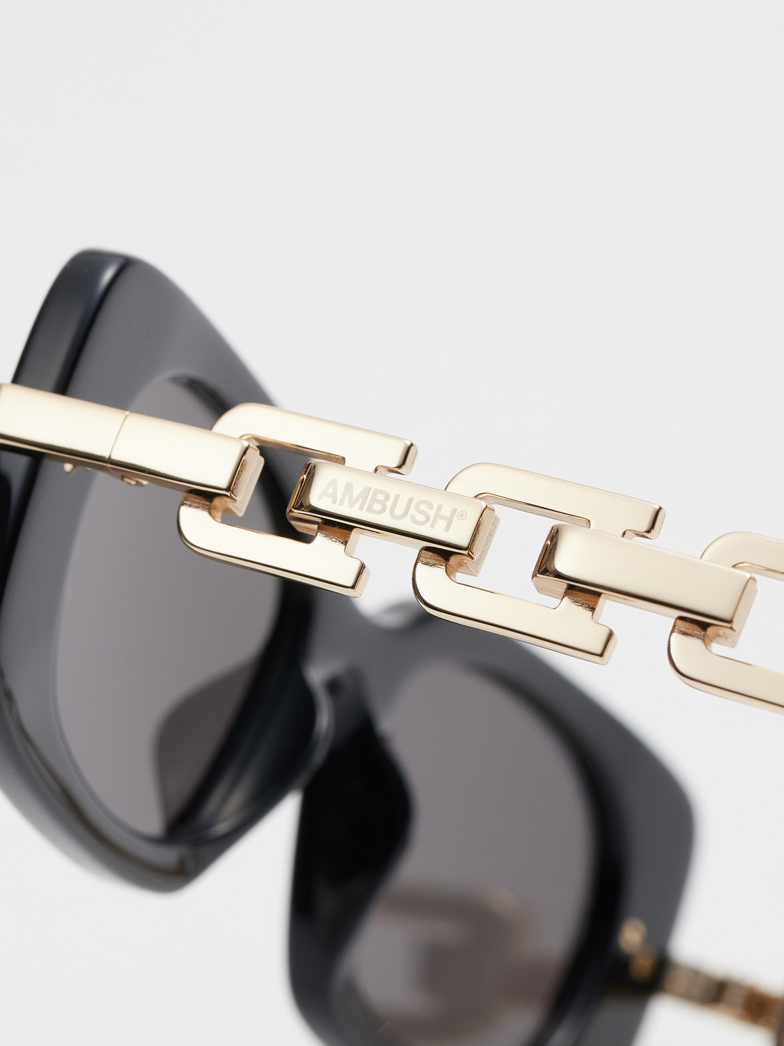 A CHAIN SUNGLASSES 詳細画像 Black&times;Gold 3