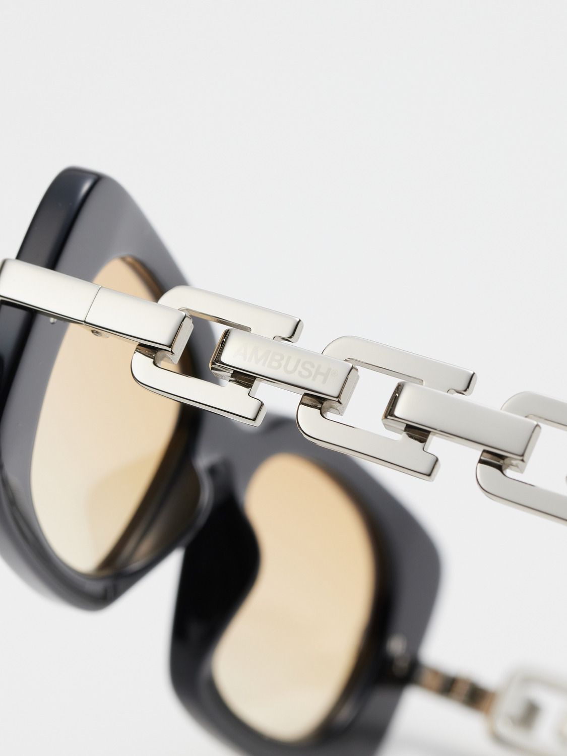 A CHAIN SUNGLASSES 詳細画像 Black&times;Orange 3