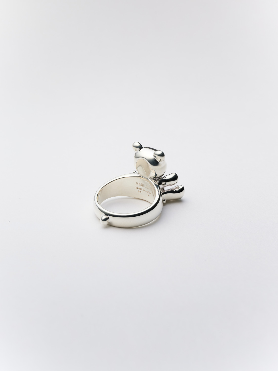 INFLATED TEDDY BEAR RING 詳細画像 Silver 3