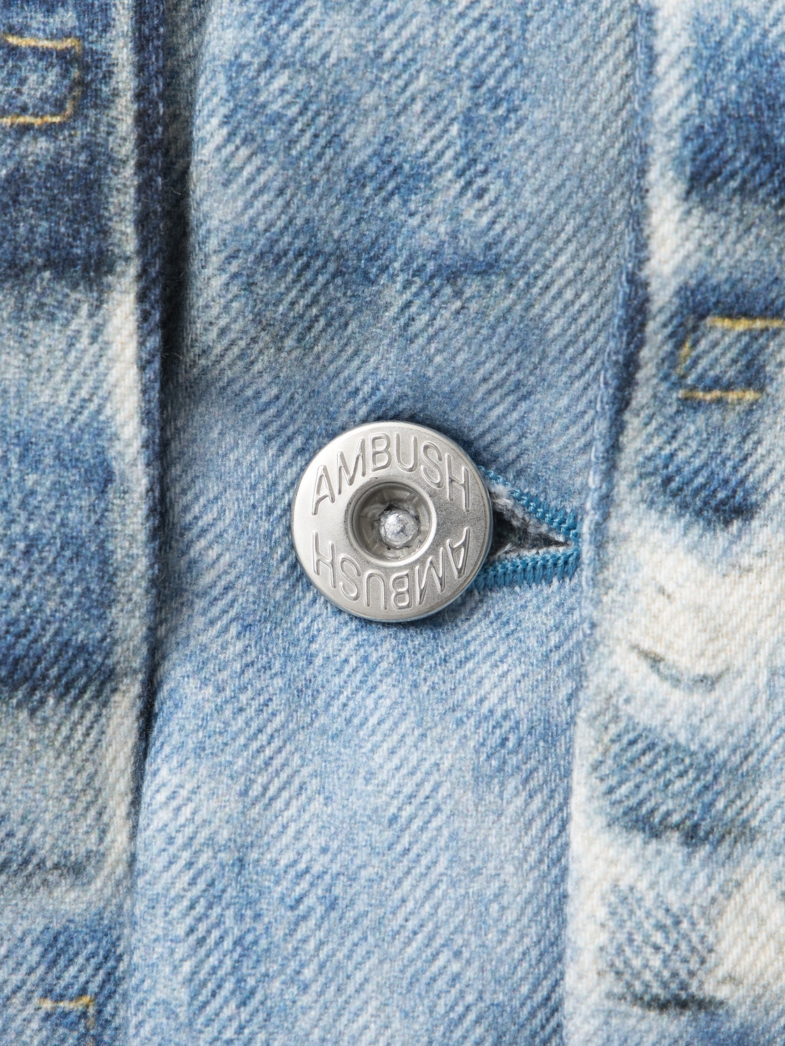 DIGITAL PRINT DENIM PUFFER JACKET 詳細画像 L.Blue 4