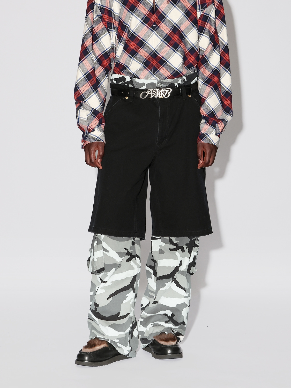 CANVAS LAYERED PANTS 詳細画像 Black 2