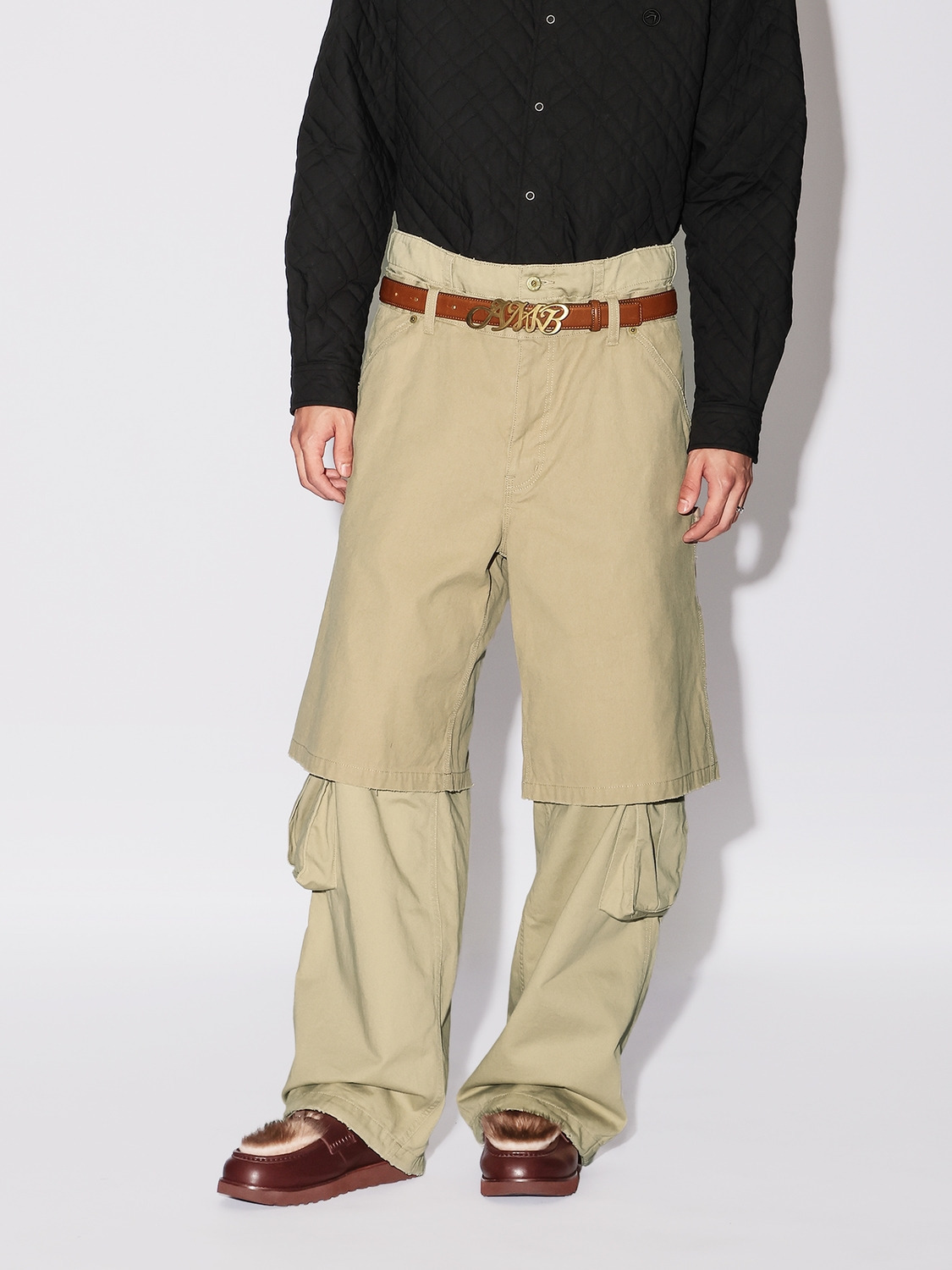 CANVAS LAYERED PANTS 詳細画像 Beige 2