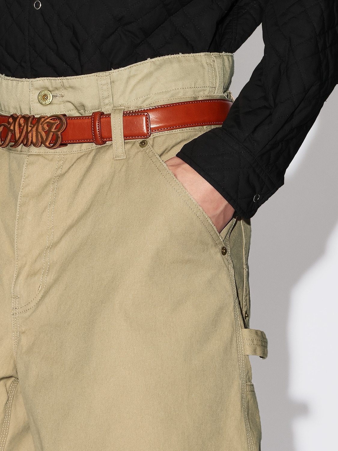 CANVAS LAYERED PANTS 詳細画像 Beige 5