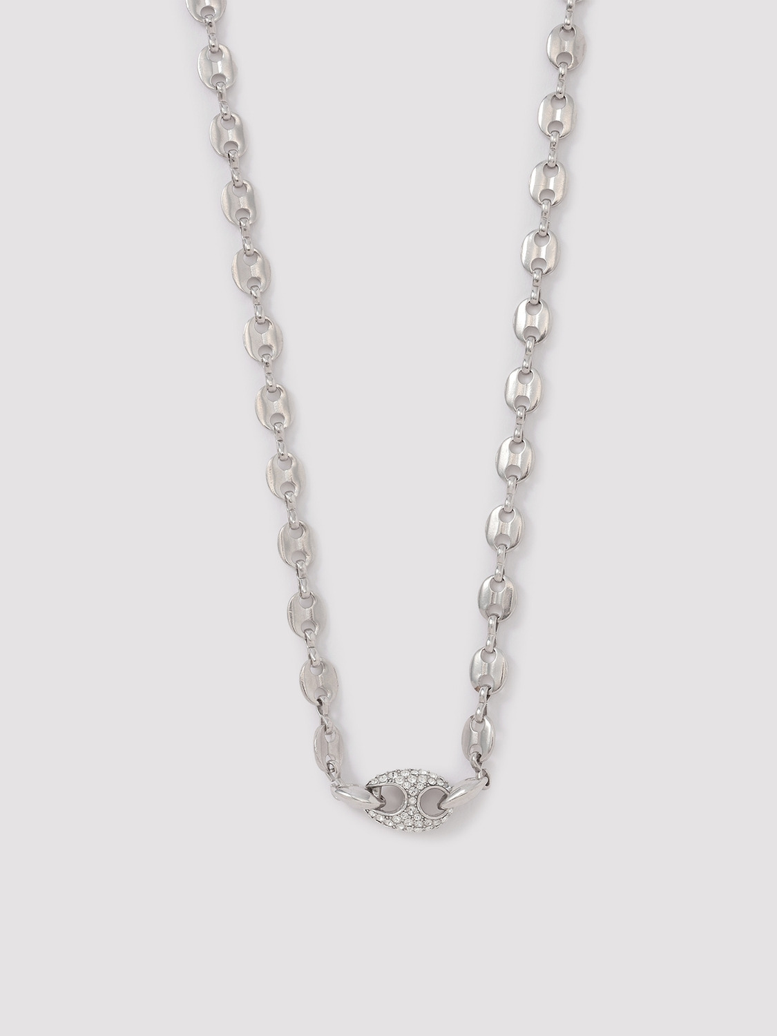 PAVE ARMOR A CHARM NECKLACE 詳細画像 Silver 1