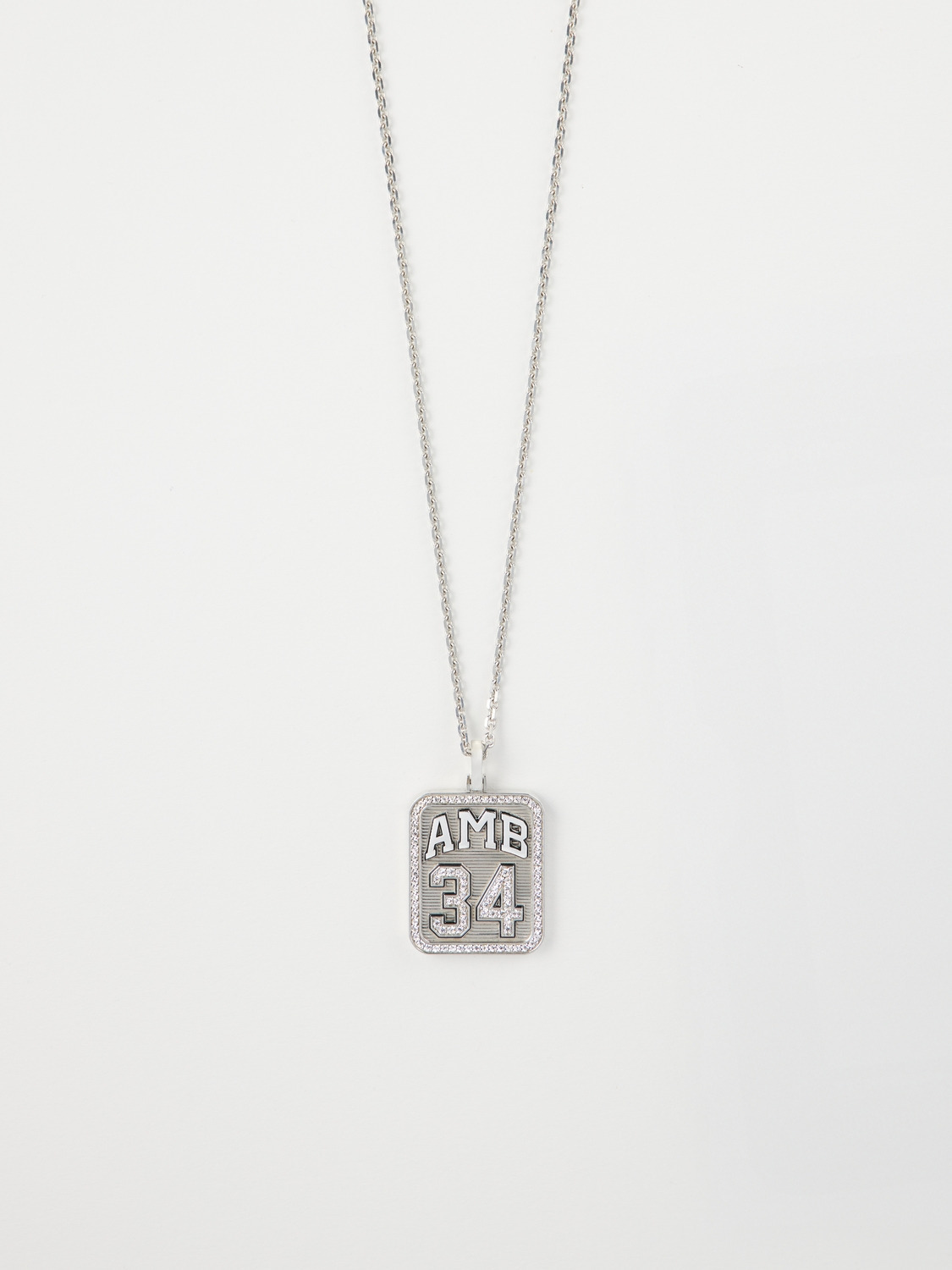 AMB 34 CHARM NECKLACE 詳細画像 Blue&times;Silver 1