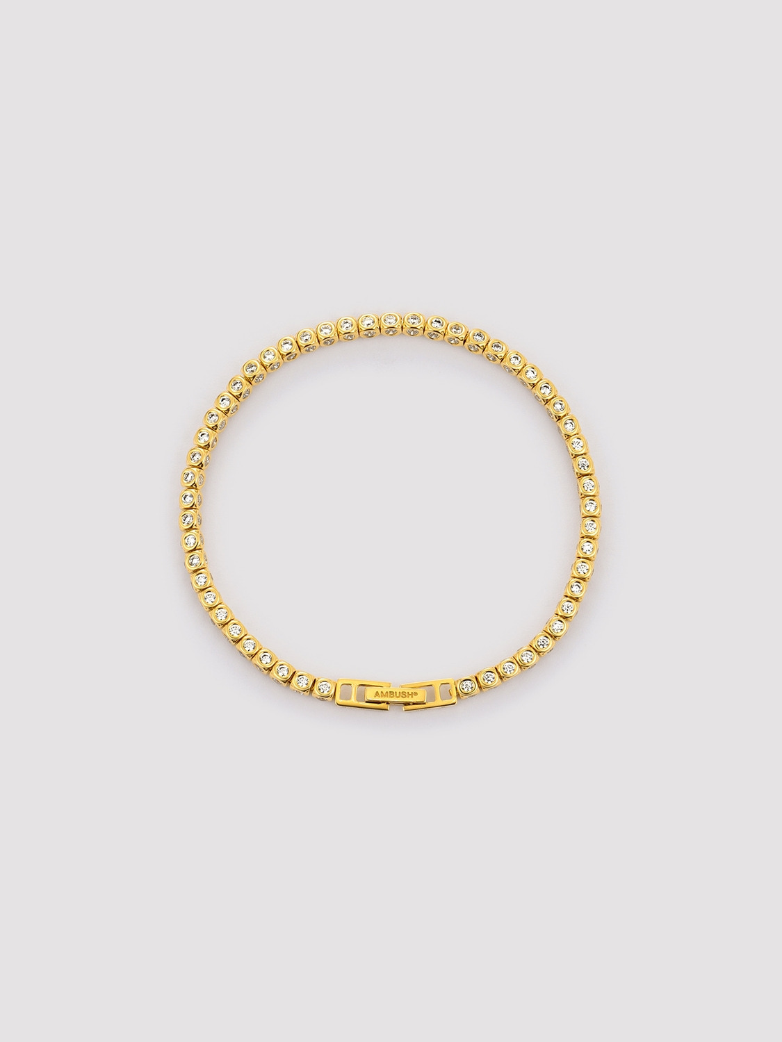3D TENNIS BRACELET 詳細画像 Gold 1