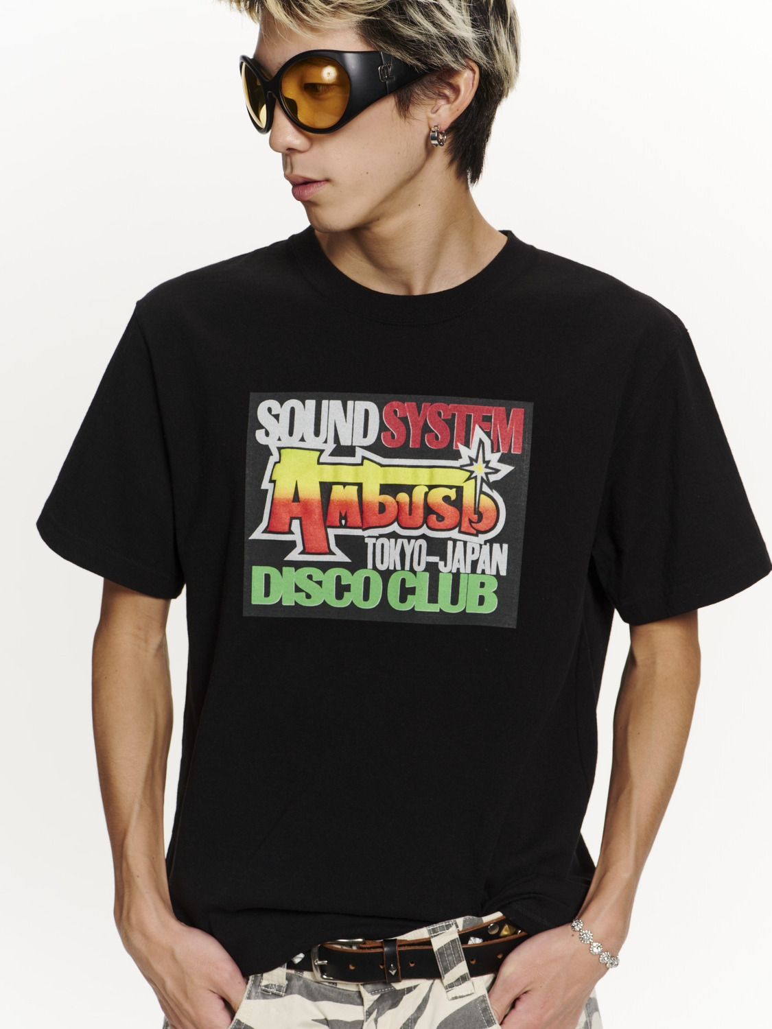 SOUND SYSTEM T-SHIRT 詳細画像 Black 4
