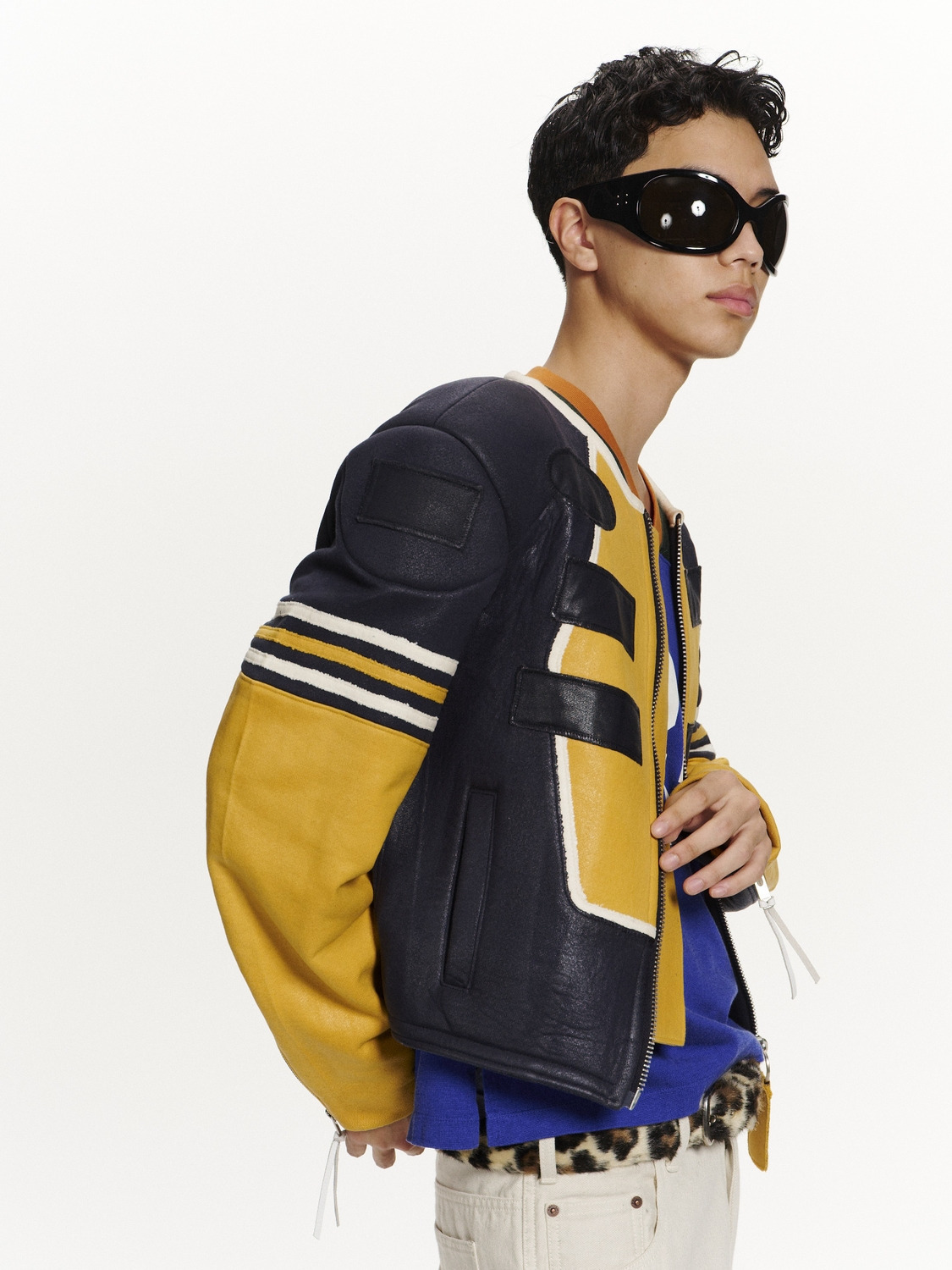 MOTO SWEAT JACKET 詳細画像 Navy 5