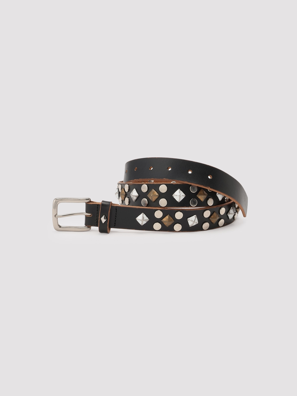 MULTI STUDS BELT 詳細画像 Brown 1