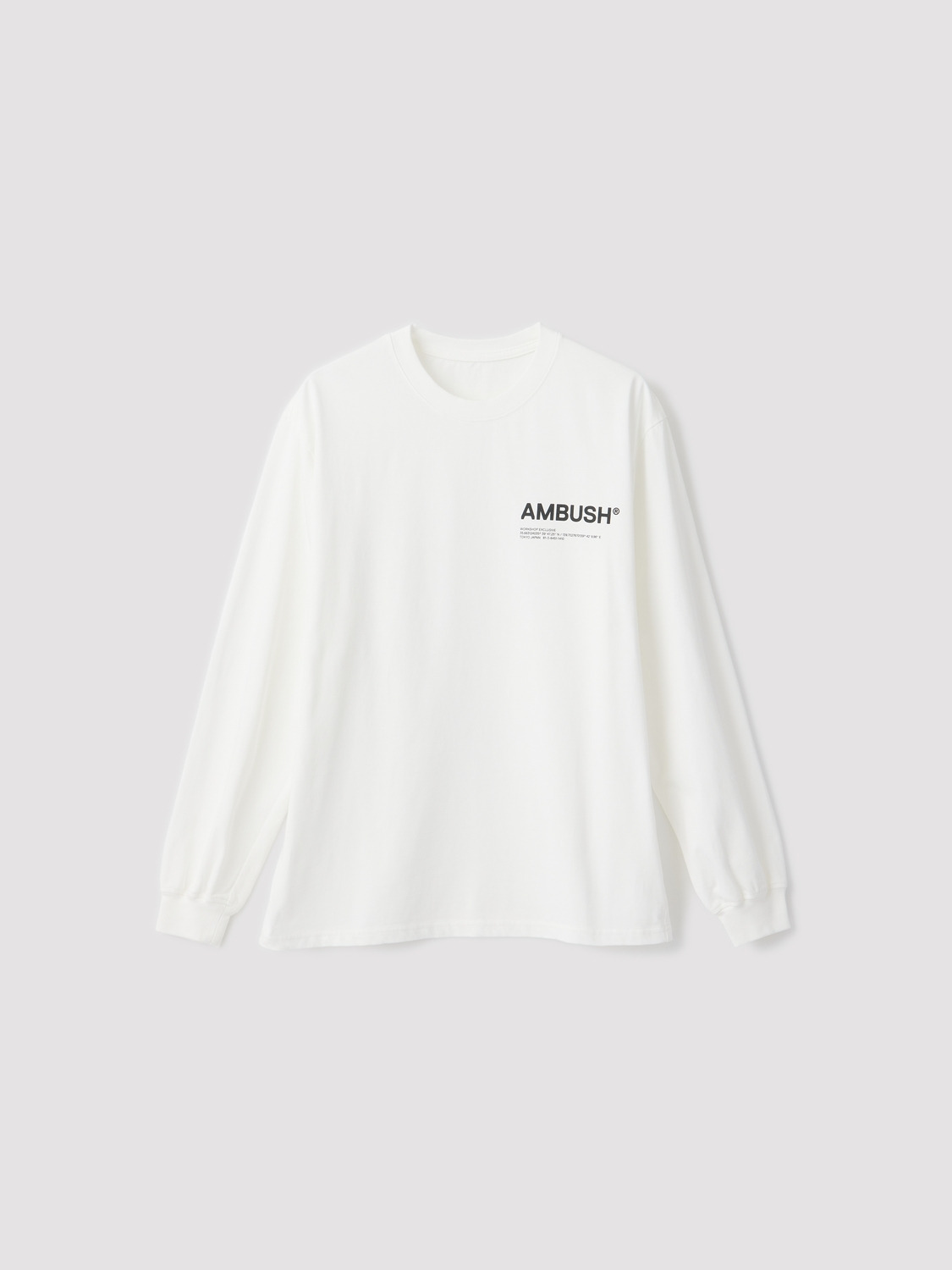 JERSEY WORKSHOP L/S T-SHIRT 詳細画像 White 1