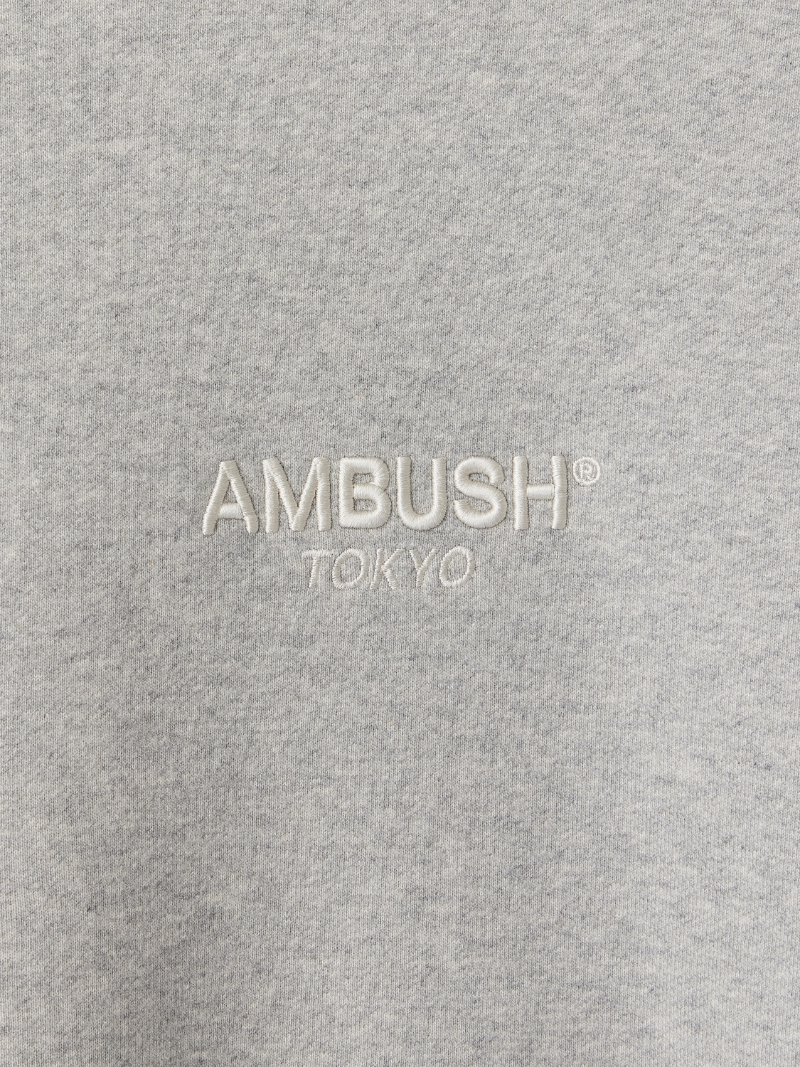 CENTER LOGO CREW NECK 詳細画像 Grey 3