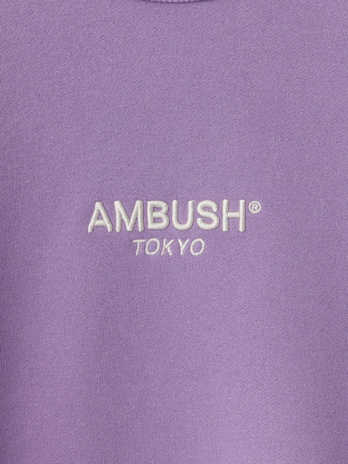 CENTER LOGO CREW NECK 詳細画像 Purple 3