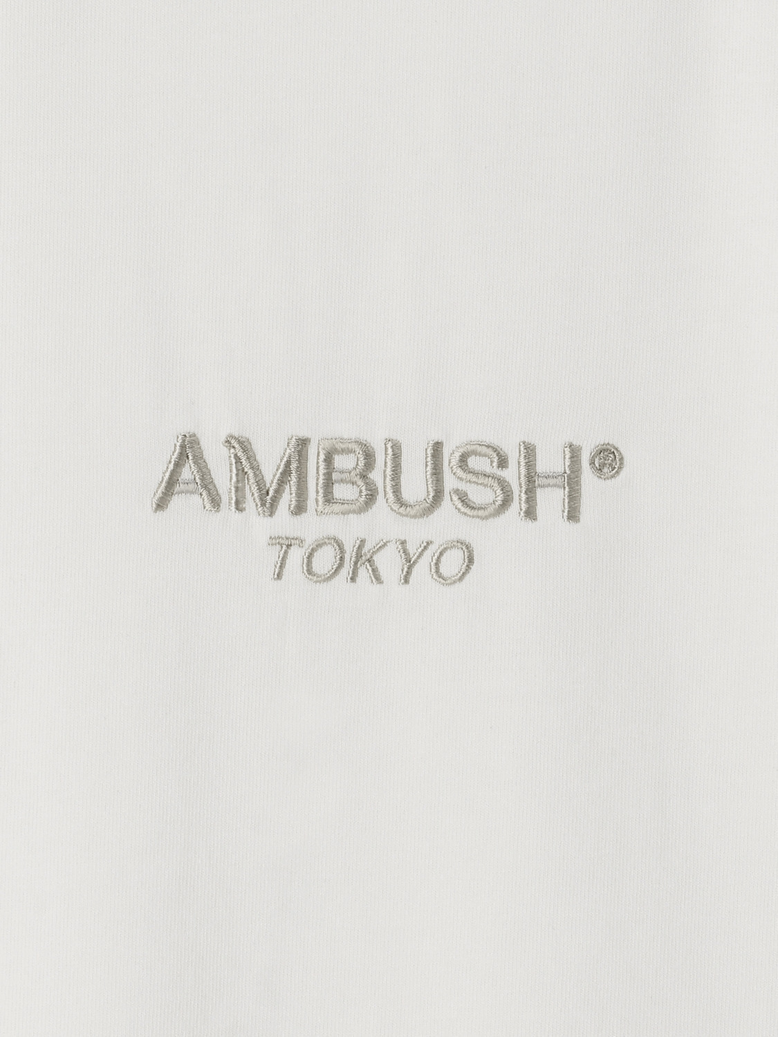 EMBROIDERY CENTER LOGO T-SHIRT 詳細画像 White 3