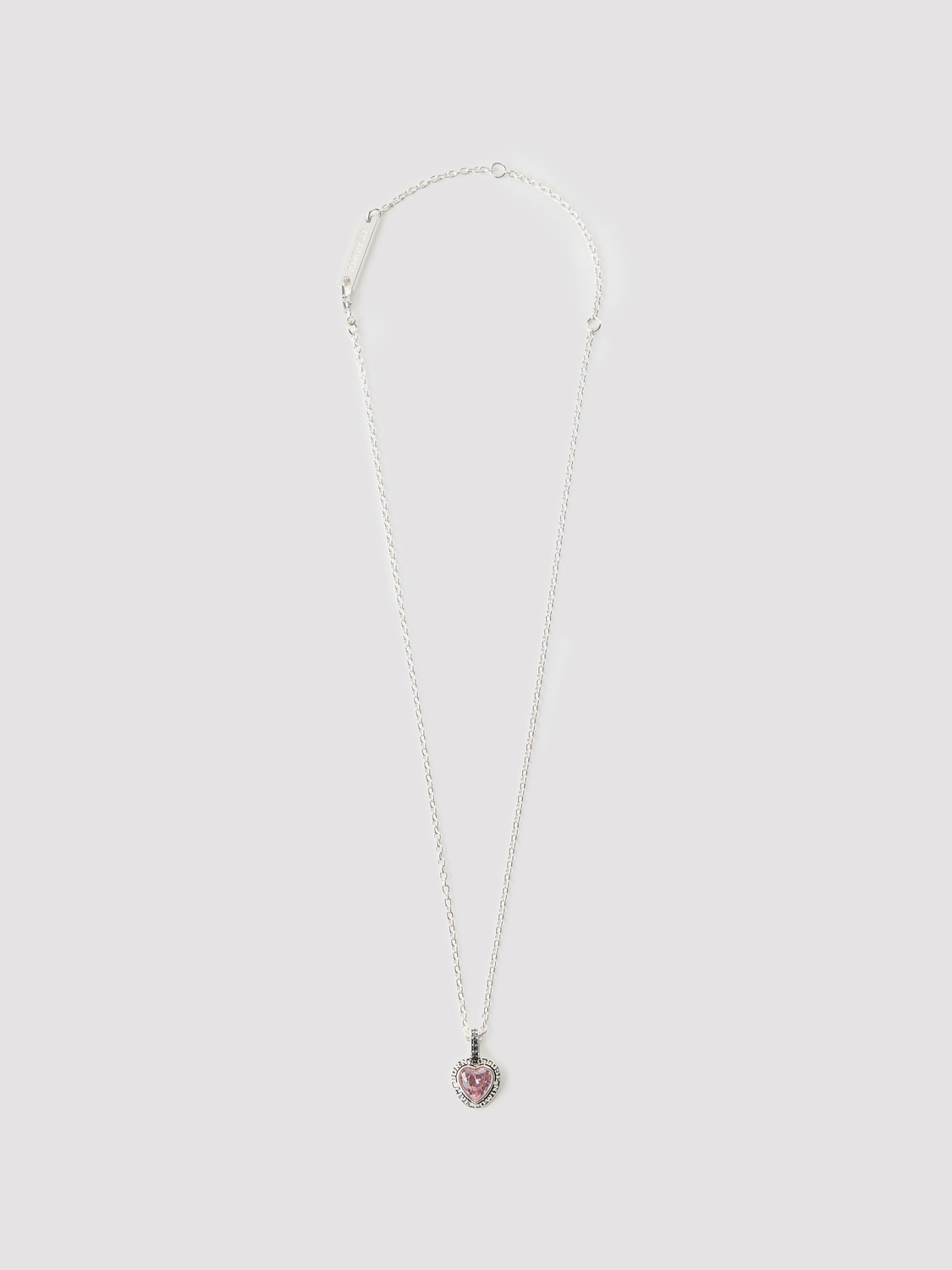 HEART CLASS CHARM NECKLACE SMALL 詳細画像 Pink 2