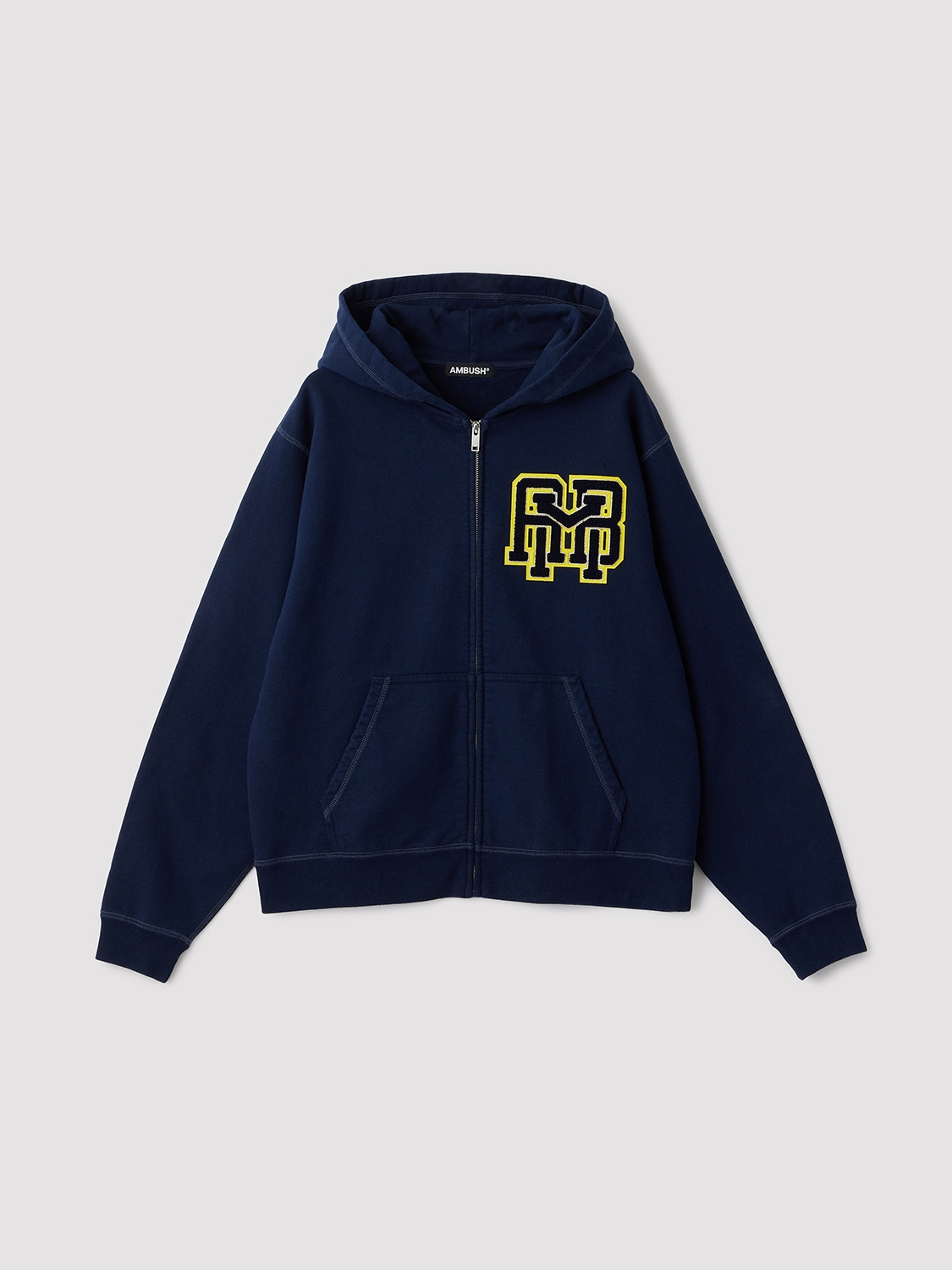 AMB PATCH HOODIE 詳細画像 Navy 1