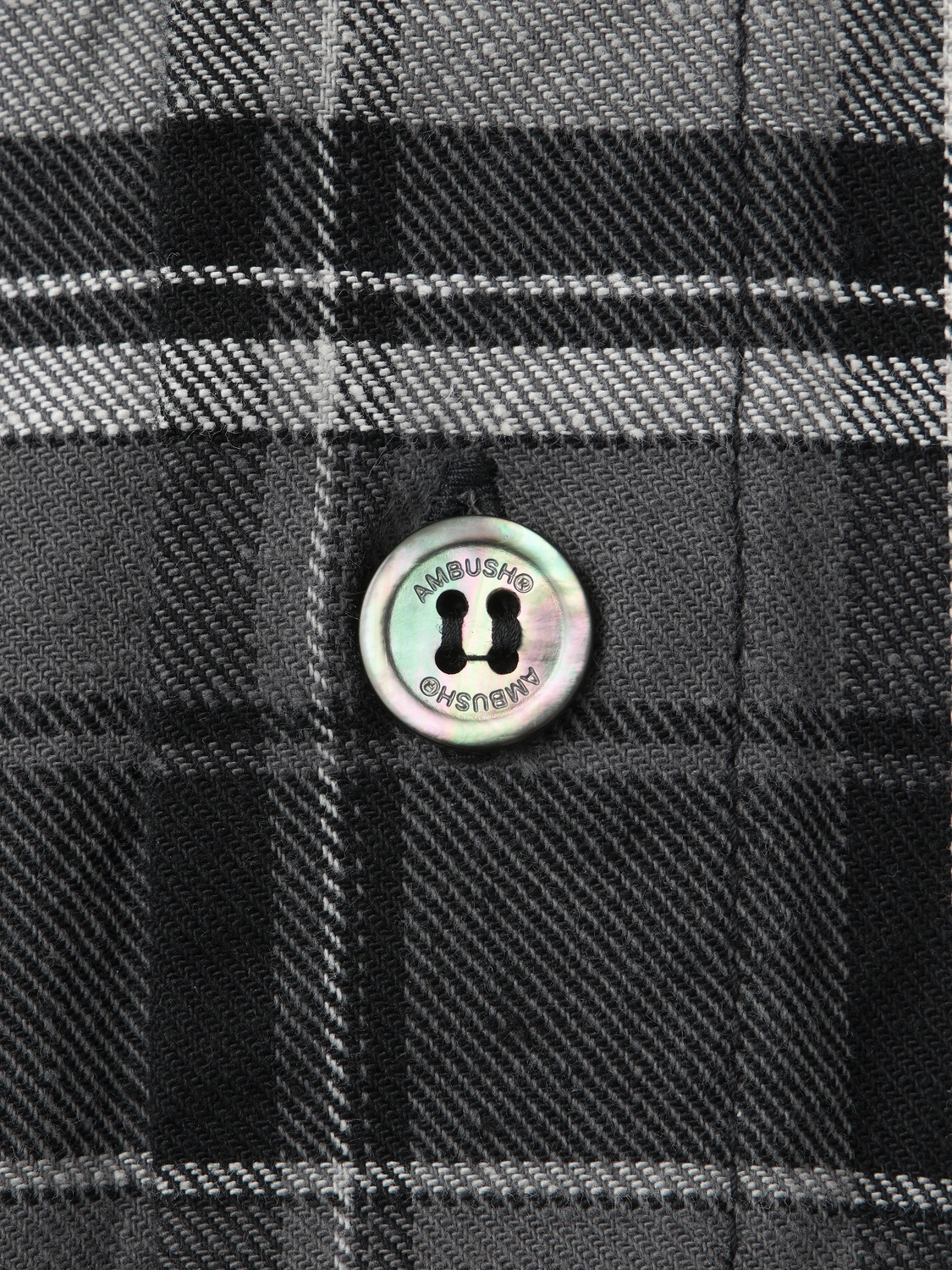 DAMAGED CHECK SHIRT 詳細画像 Black 4