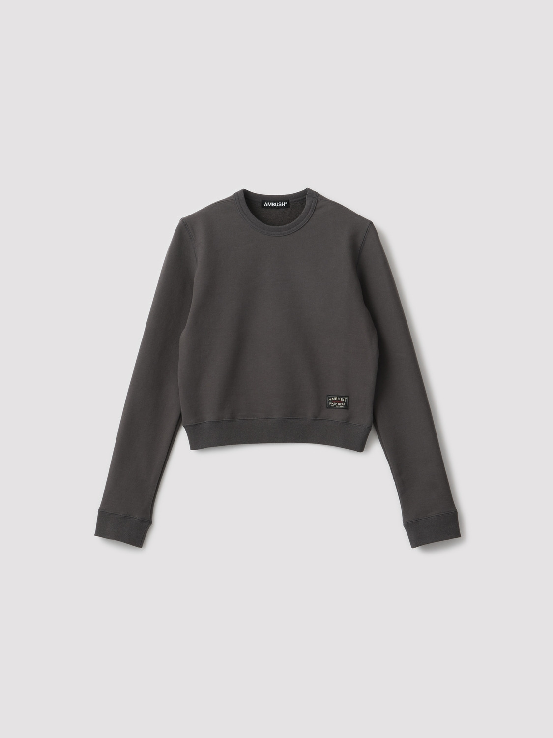 FITTED CREWNECK SWEATSHIRT 詳細画像 C.grey 1