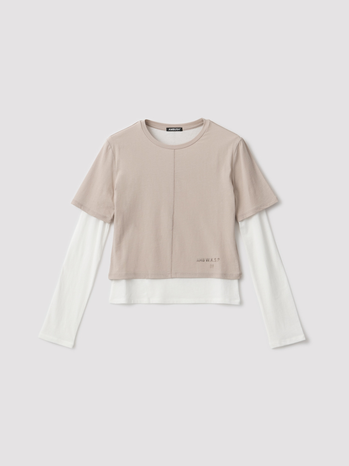 FITTED LAYERED L/S T-SHIRT 詳細画像 Beige 1